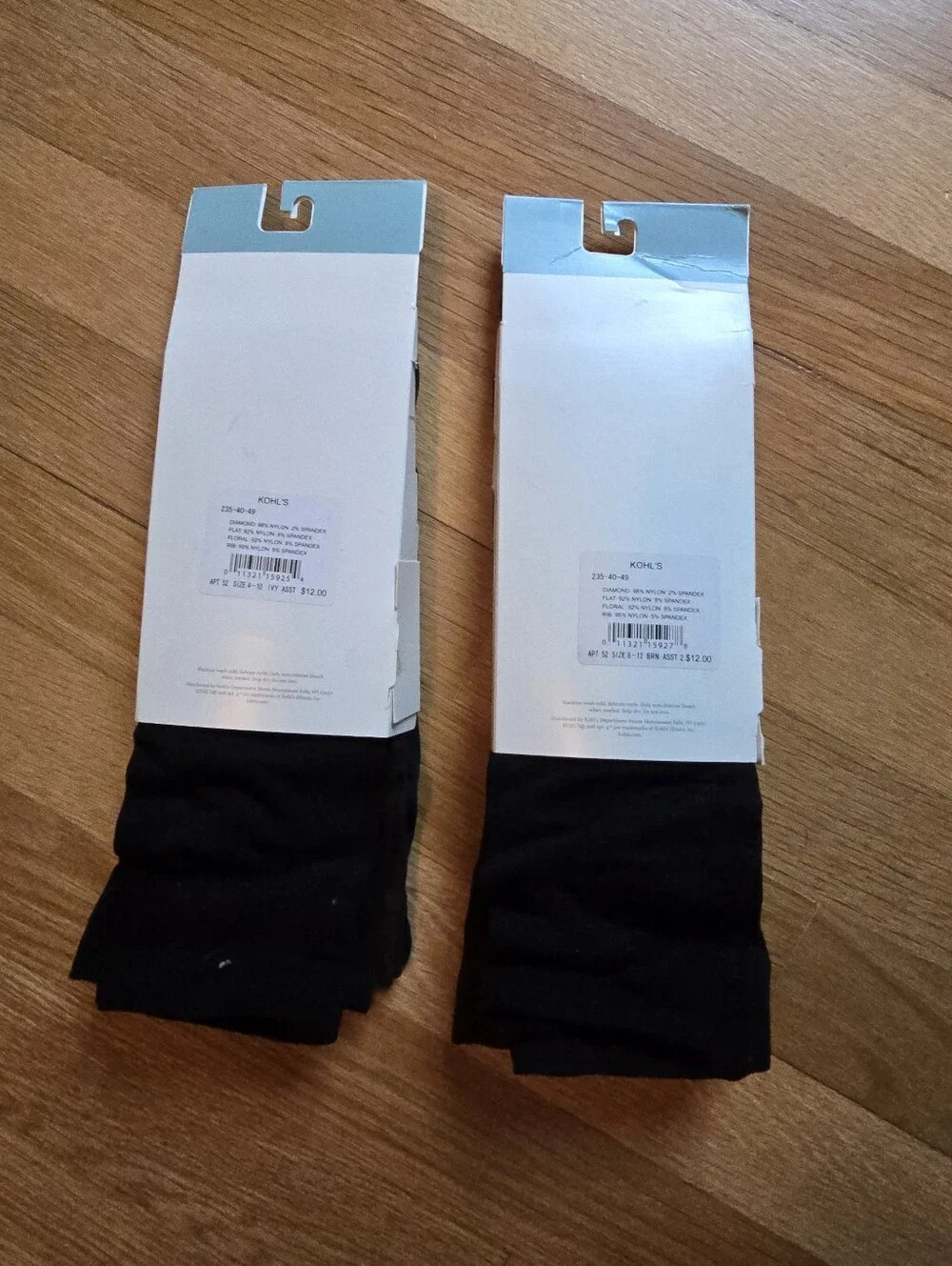 Apt. 9 Womens Trouser Socks Nwt